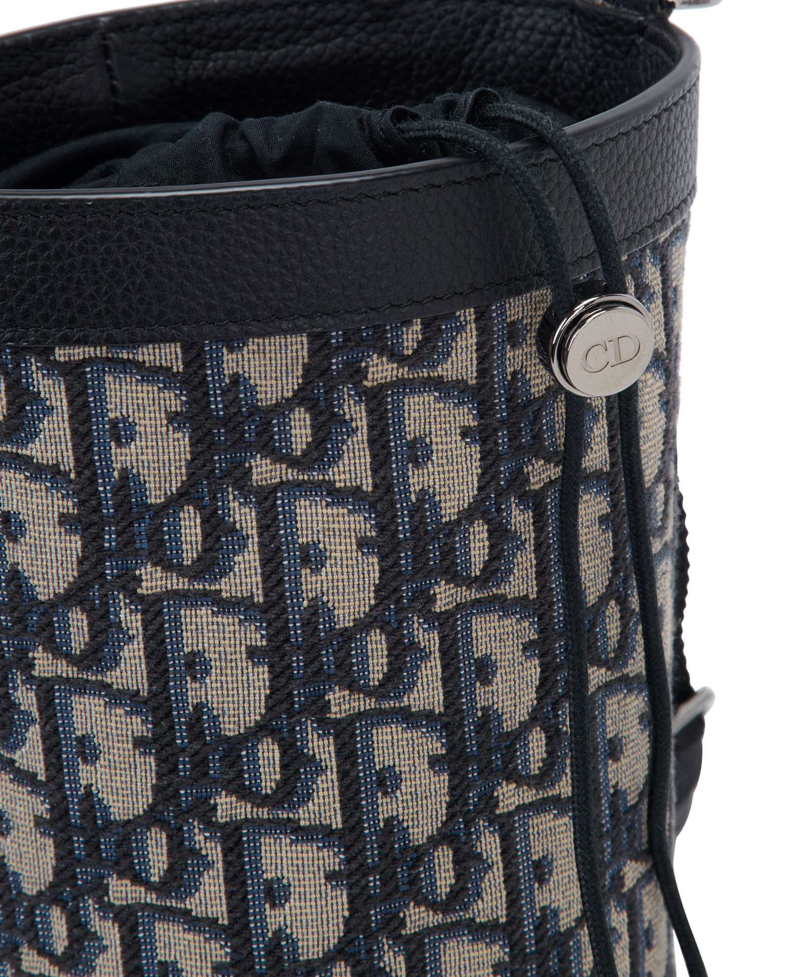 Bottle Holder Crossbody, &pound;650, Handbags, Beige/Black/Blue, Canvas, Other view